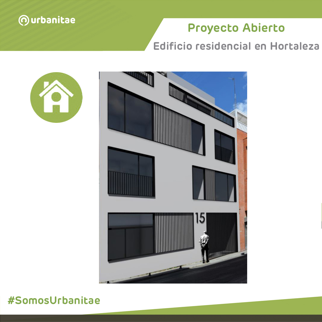 Primer proyecto en activo: un edificio residencial en Hortaleza