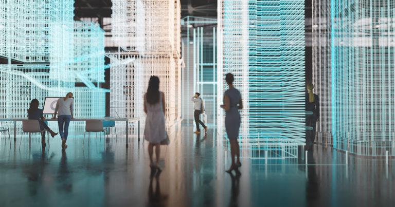 Oficina en el metaverso