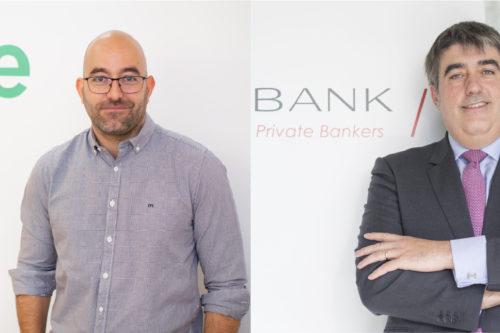 Diego Bestard, CEO de Urbanitae, y Carlos Aso, CEO de Grupo Andbank