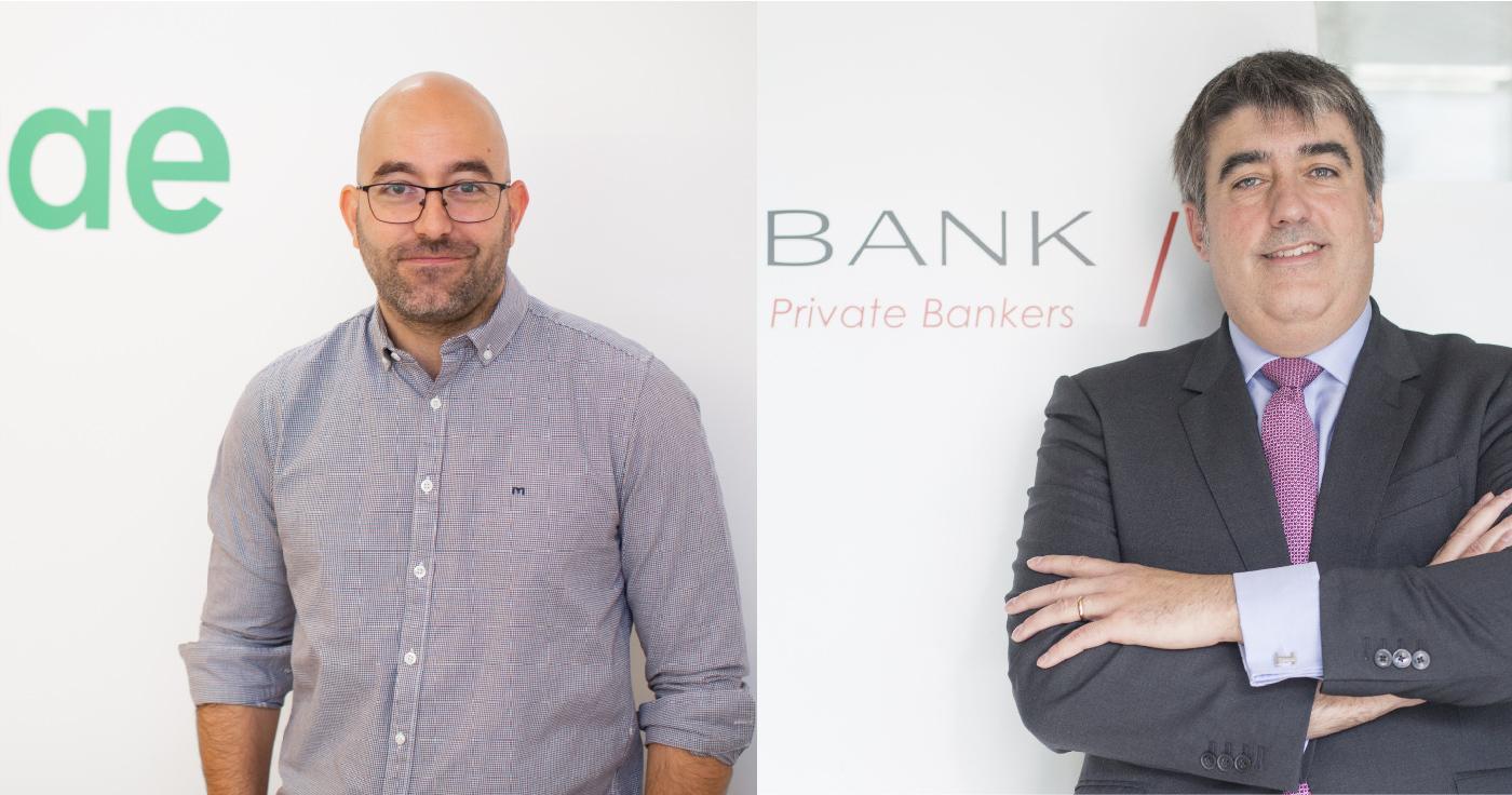 Diego Bestard, CEO de Urbanitae, y Carlos Aso, CEO de Grupo Andbank
