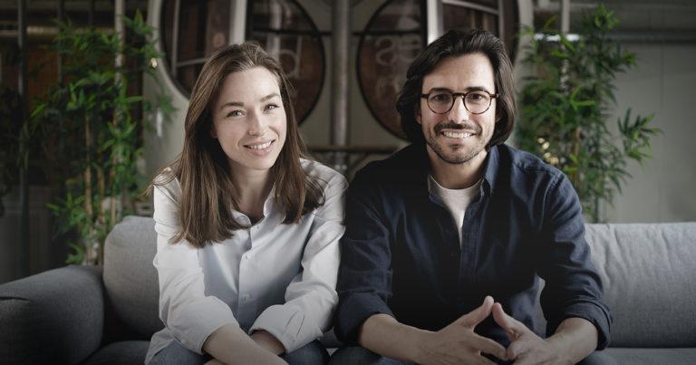 José Manuel Cartes, CEO de Libeen, y Sofía Iturbe, COO de Libeen