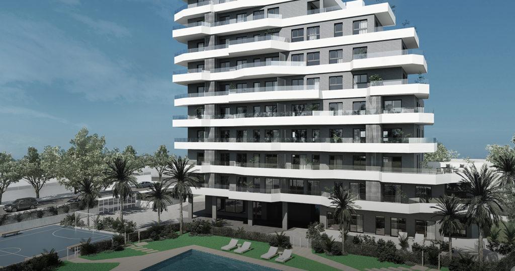 Proyecto Alicante Mia Garden en Alicante, financiado por Urbanitae y promovido por Mia Domo