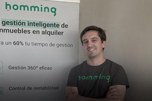 Jorge Montero, CEO de la proptech de gestión de alquileres Homming