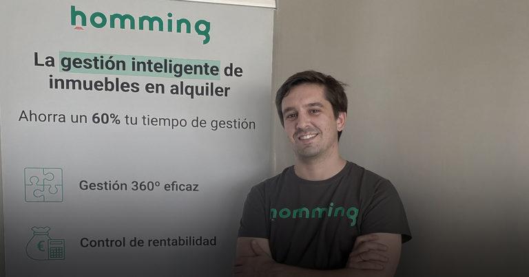 Jorge Montero, CEO de la proptech de gestión de alquileres Homming