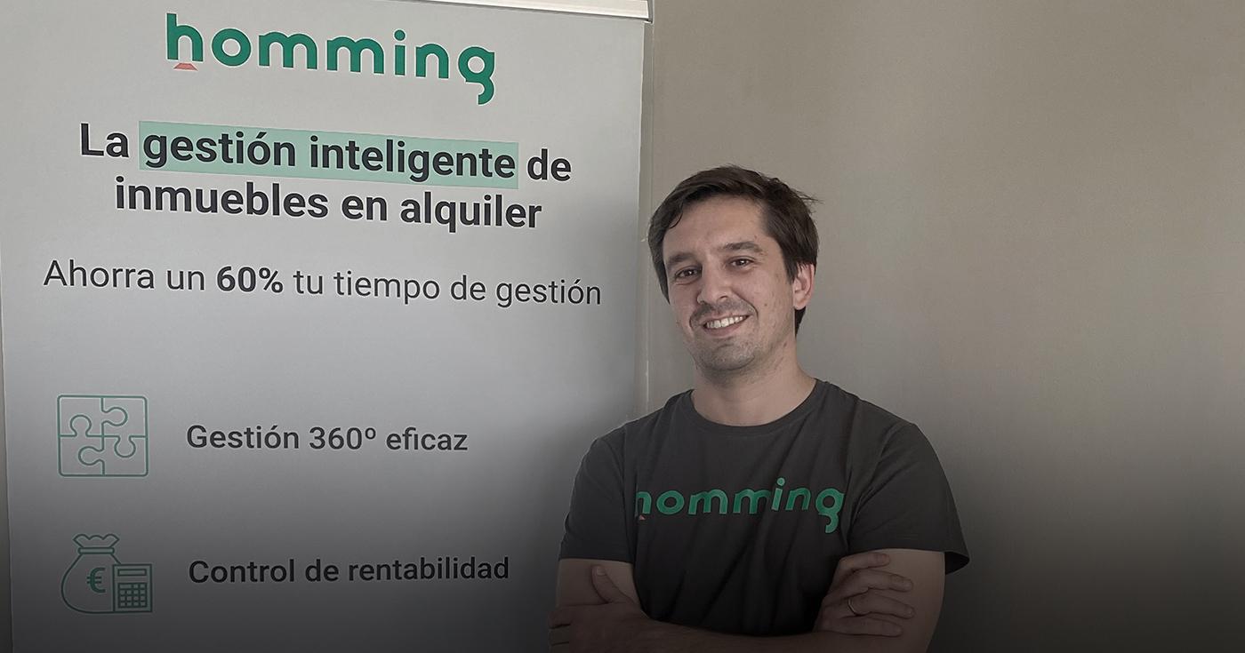 Jorge Montero, CEO de la proptech de gestión de alquileres Homming