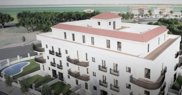 Proyecto residencial Terrazas de Lubricán, en Cádiz, financiado por Urbanitae y promovido por Atomiun