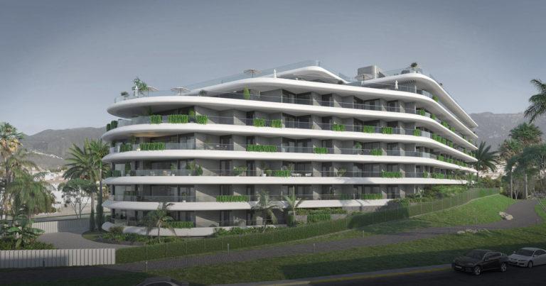 El proyecto Botánico Homes, financiado en 2021 por Urbanitae y promovido por Grupo Artal en Puerto de la Cruz (Tenerife)