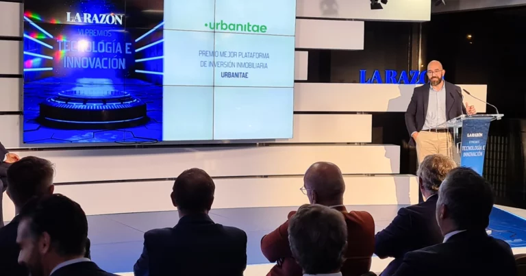 Urbanitae, mejor plataforma de inversión inmobiliaria según ‘La Razón’