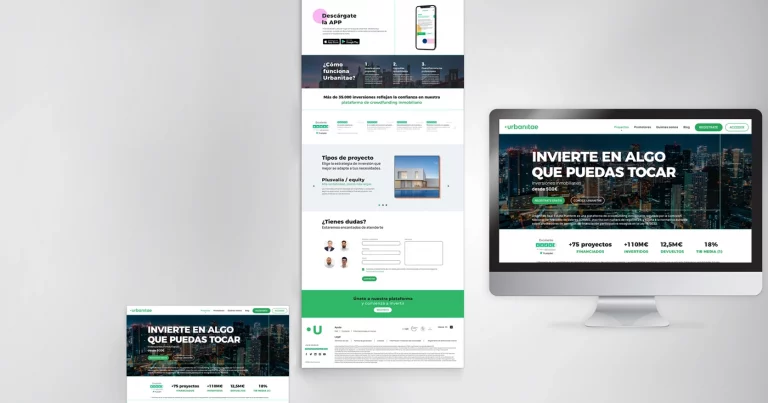 Nuevo diseño de la web de Urbanitae