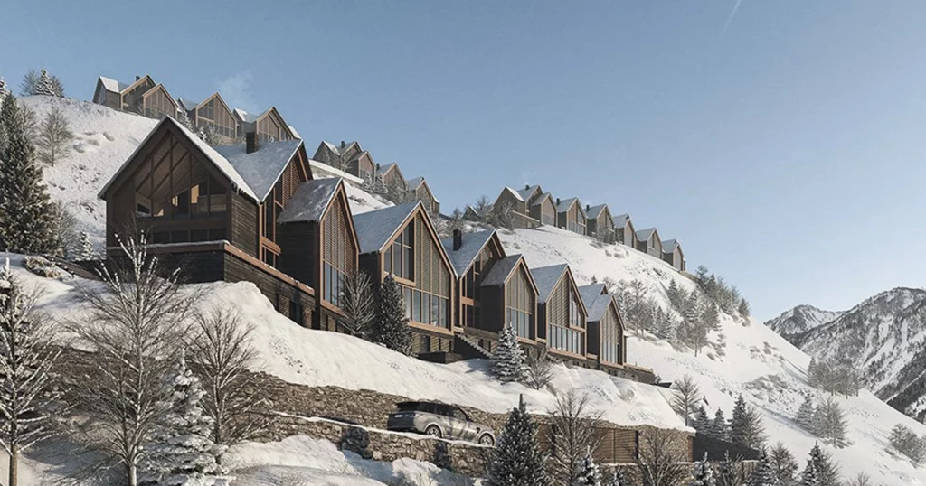 Proyecto Pleta Arriu (Baqueira), financiado por Urbanitae y desarrollado por Grupo Avintia