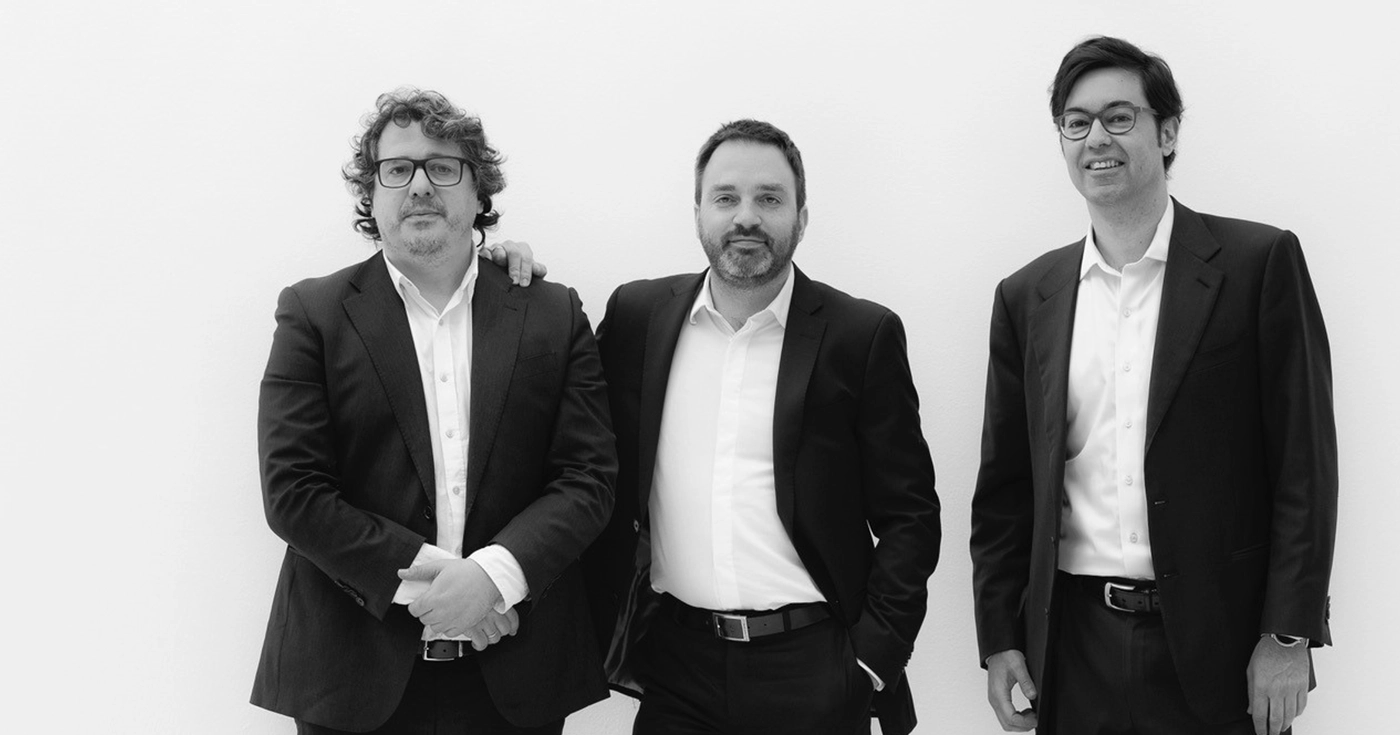 Carlos Mallo, Jaime San Segundo y Pablo Kindelán, socios de Rubica Real Estate