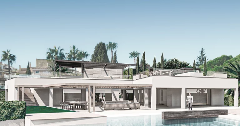 Villa Generalife III, última fase de una villa de lujo en Marbella. Villa Generalife III, Final Phase of a Luxury Villa in Marbella. Villa Generalife III, dernière phase d'une villa de luxe à Marbella. Villa Generalife III, ultimo step di una villa di lusso a Marbella. Villa Generalife III, última fase de uma moradia de luxo em Marbelha. Villa Generalife III – Die letzte Phase einer Luxusvilla in Marbella.