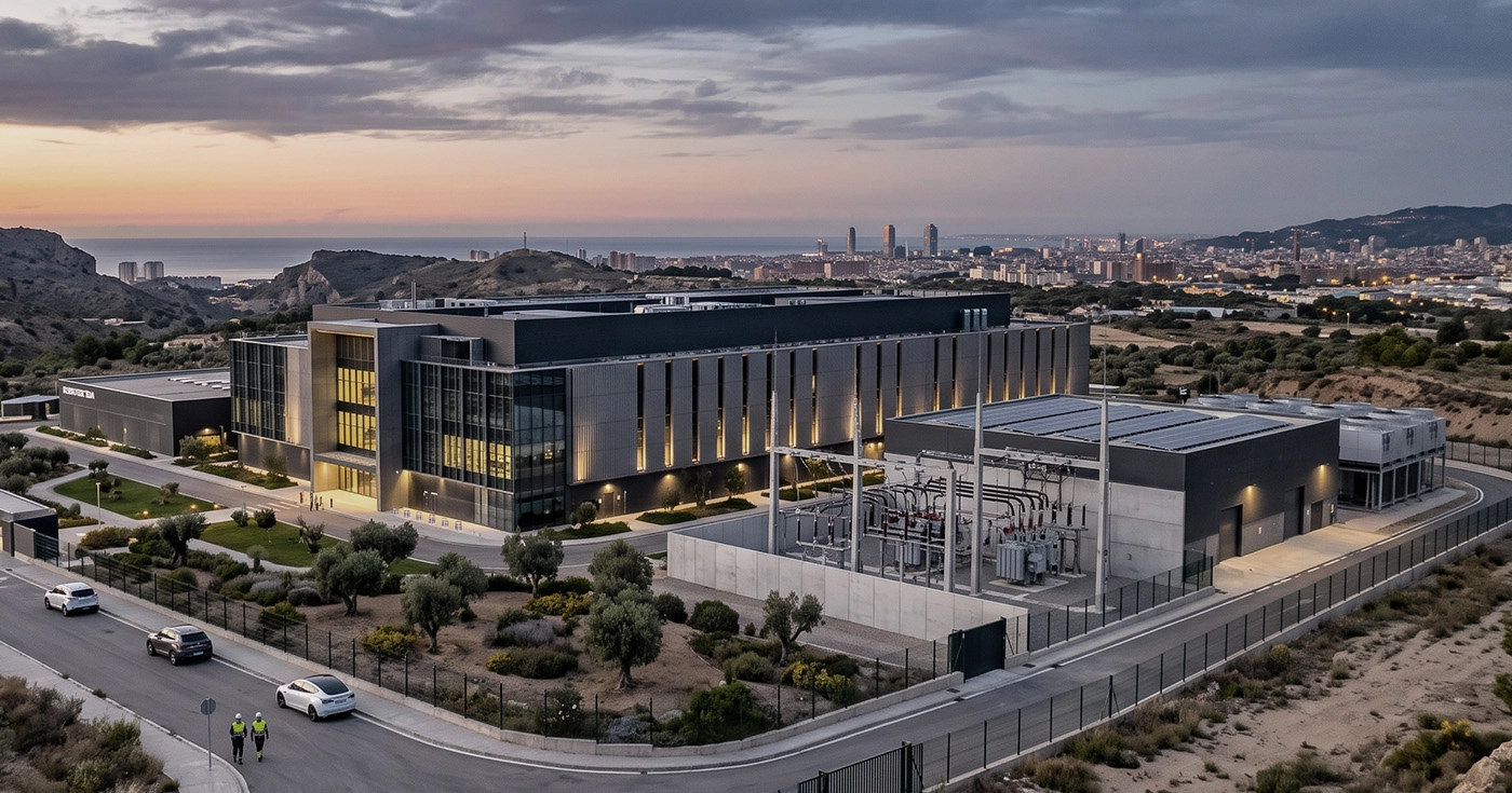 Centros de datos en España: energía y ejecución. Data centers in Spain: energy and execution. Centres de données en Espagne : énergie et exécution. Data center in Spagna: energia ed esecuzione. Centros de dados em Espanha: energia e execução. Rechenzentren in Spanien: Energie und Umsetzung.
