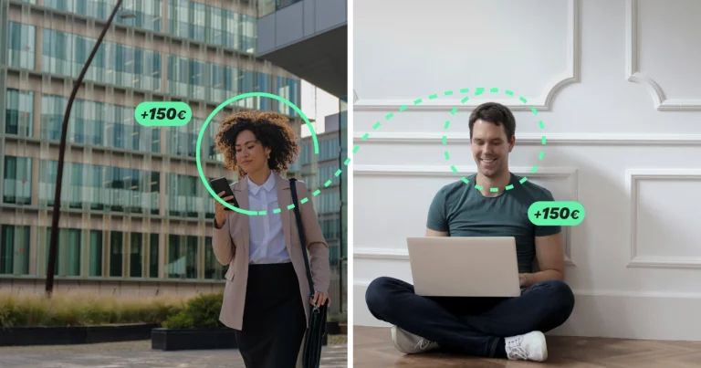 Programa de referidos de Urbanitae: invita y gana hasta 150€. Urbanitae referral programme: invite and earn up to €150. Programme de parrainage Urbanitae : jusqu’à 150 €. Programma referral Urbanitae: invita e guadagna fino a 150 €. Programa de referidos da Urbanitae: convide e ganhe até 150 €. Urbanitae-Empfehlungsprogramm: bis zu 150 €.